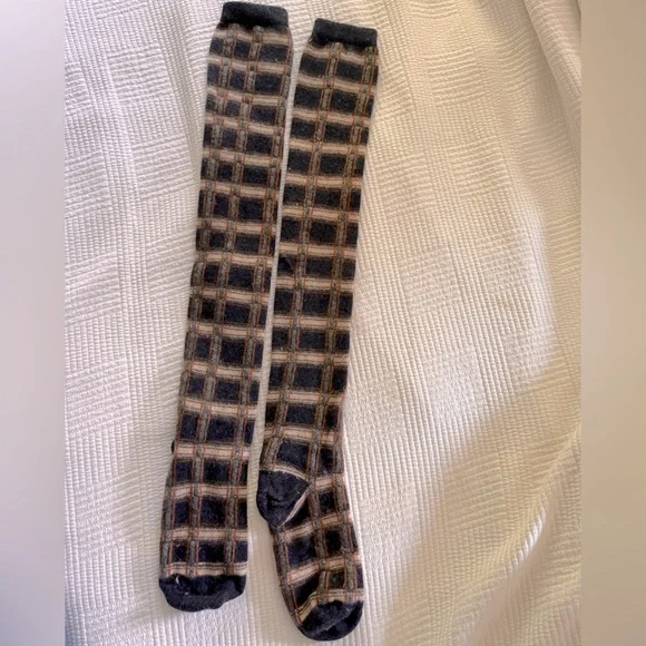 Lisa B Wool Knee Socks - Picture 3 of 3